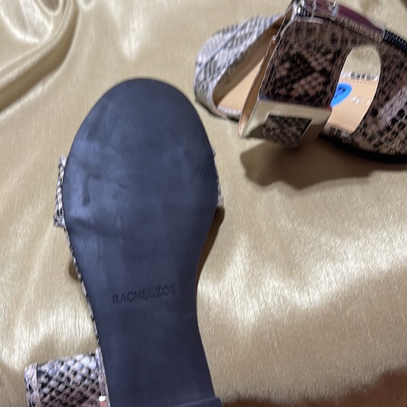 Rachel Zoe Snakeskin Sandal Size 6.5 - Picture 4 of 6